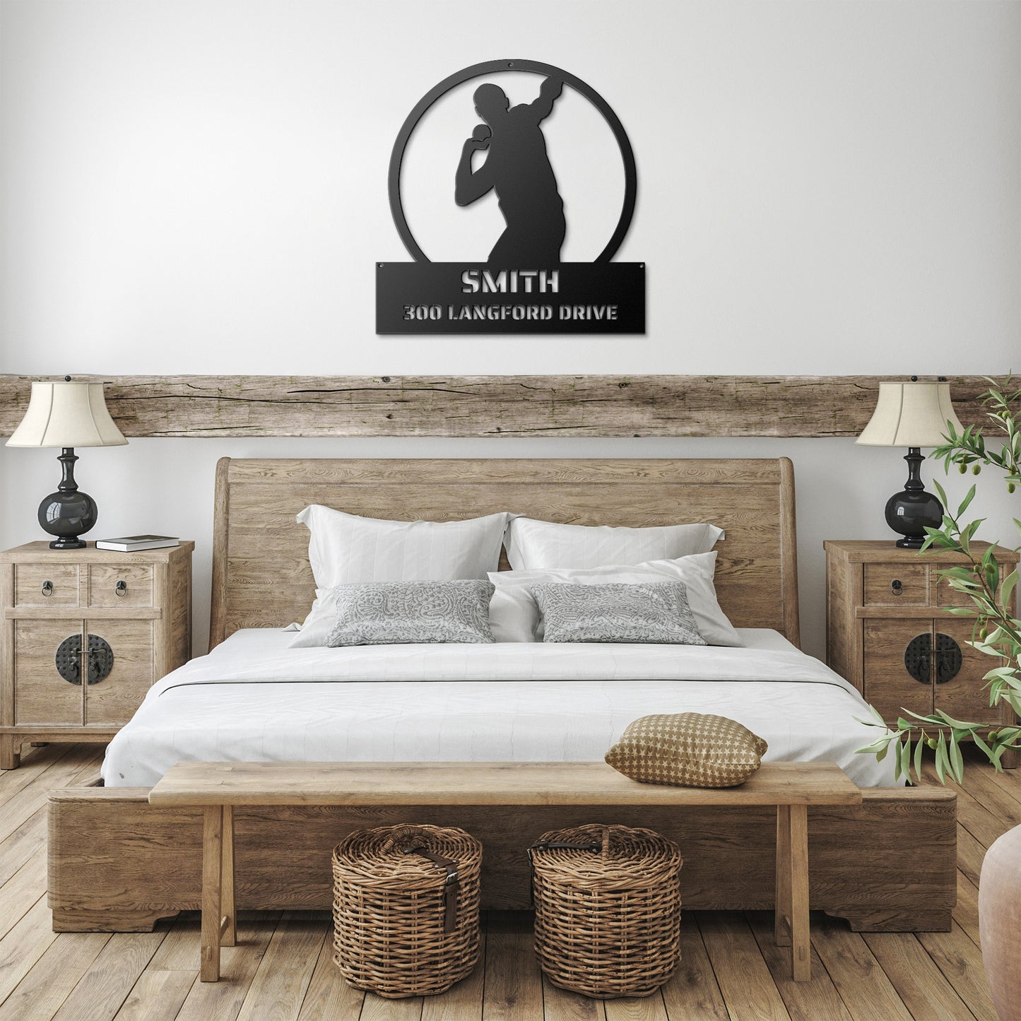 METAL WALL ART - Track & Field, Shotput