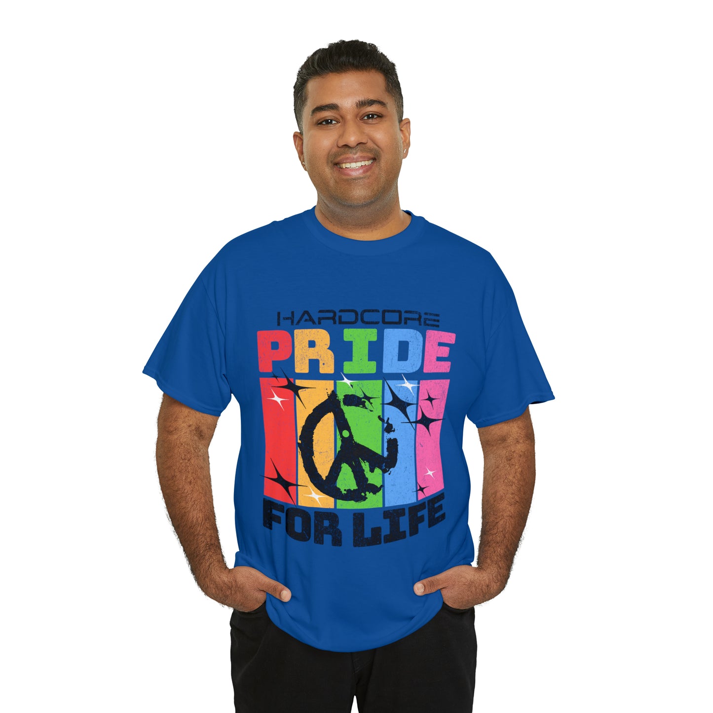 HARDCORE  - Unisex Cotton Tee - LGTBQ Gay Pride