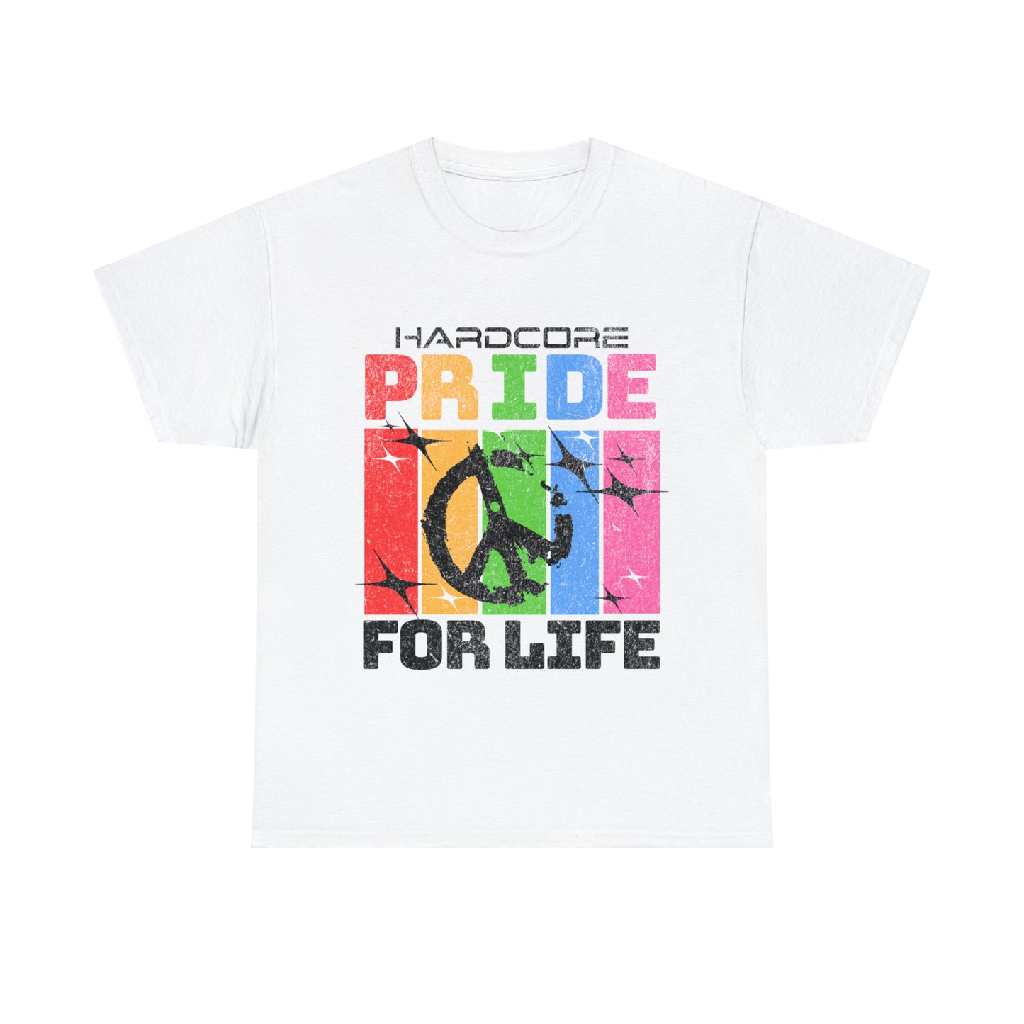 HARDCORE  - Unisex Cotton Tee - LGTBQ Gay Pride