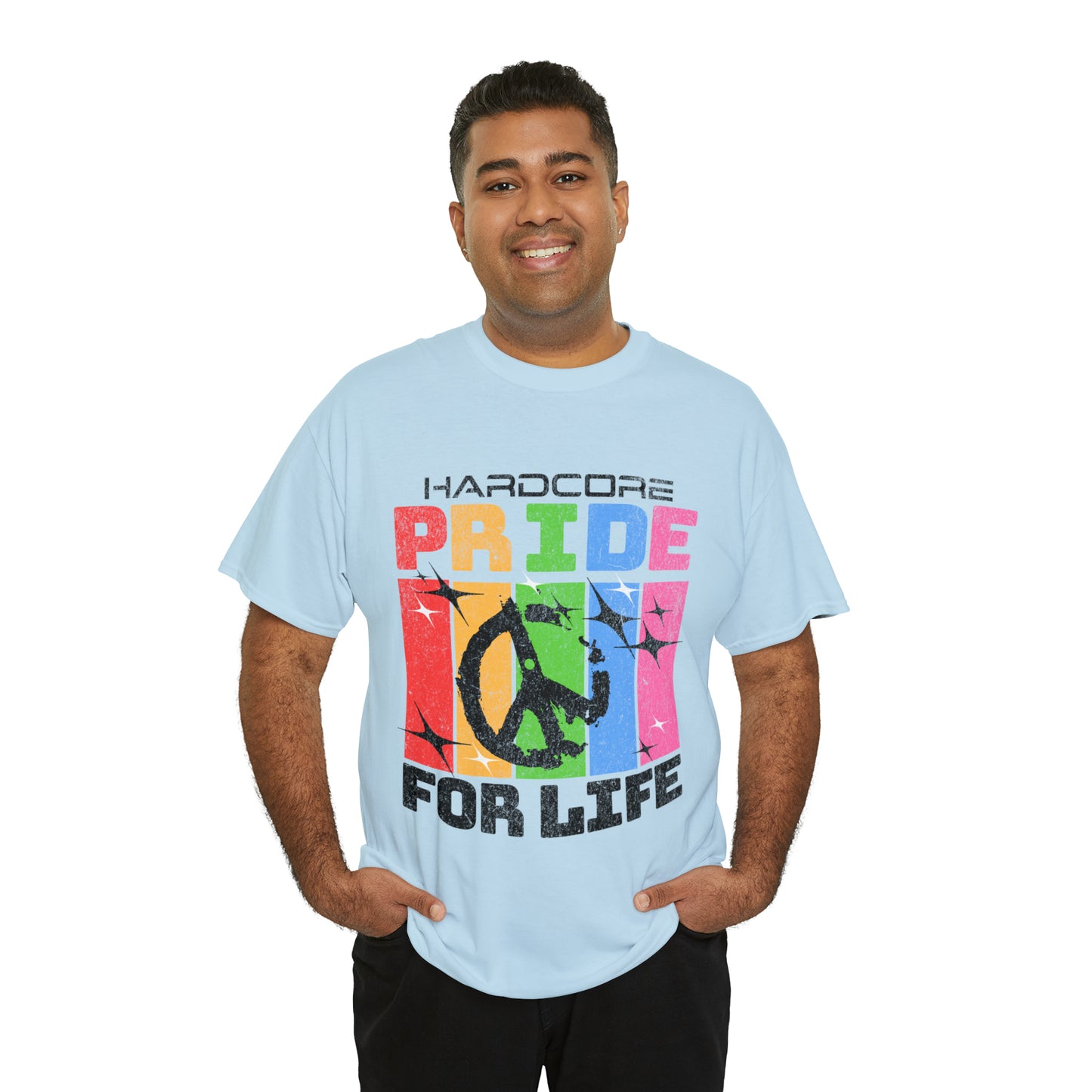 HARDCORE  - Unisex Cotton Tee - LGTBQ Gay Pride