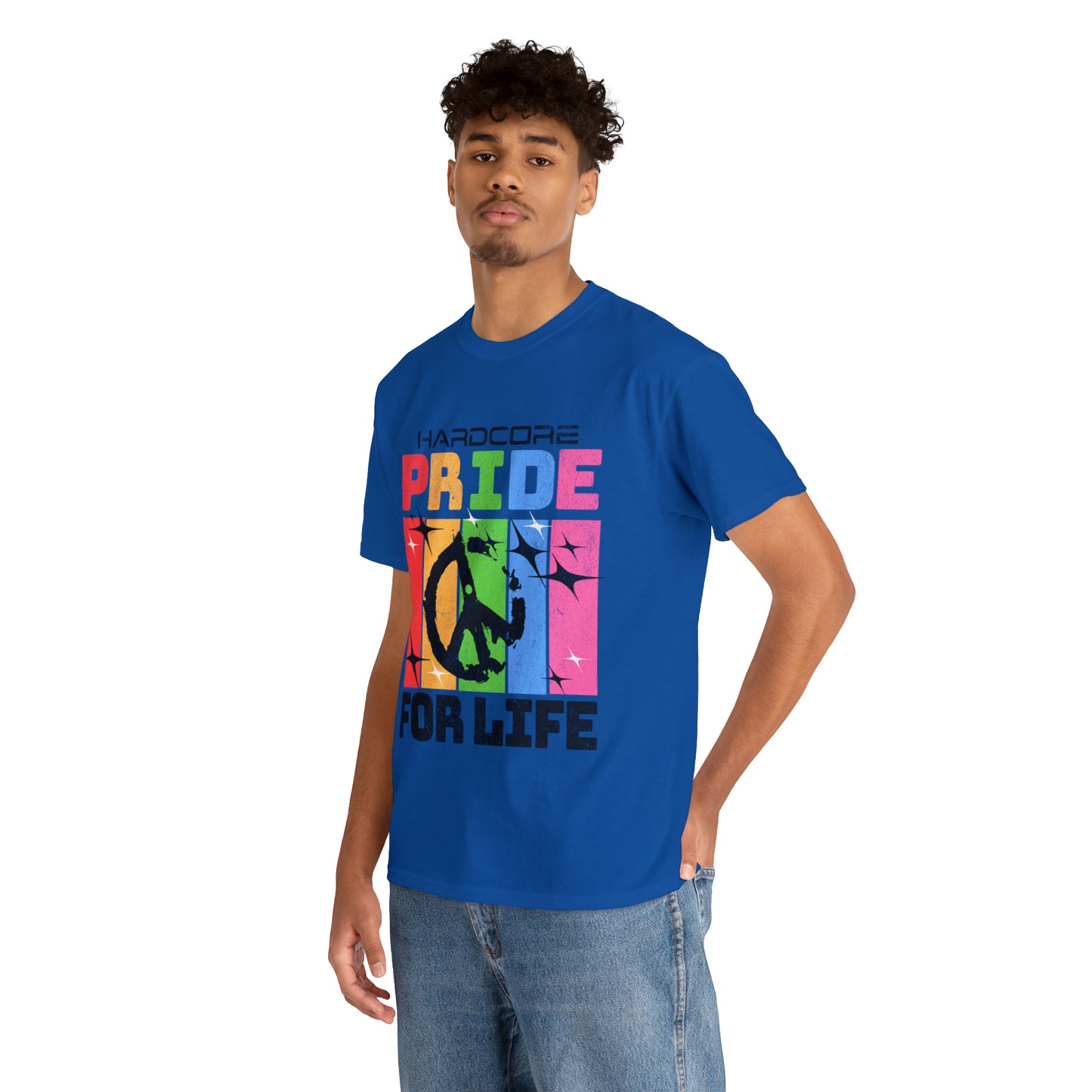 HARDCORE  - Unisex Cotton Tee - LGTBQ Gay Pride