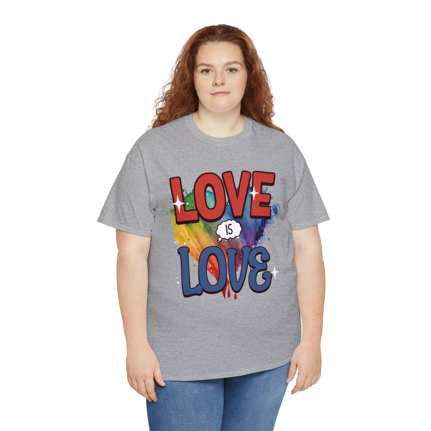 LOVE is LOVE - Unisex Cotton Tee - LGTBQ Gay Pride