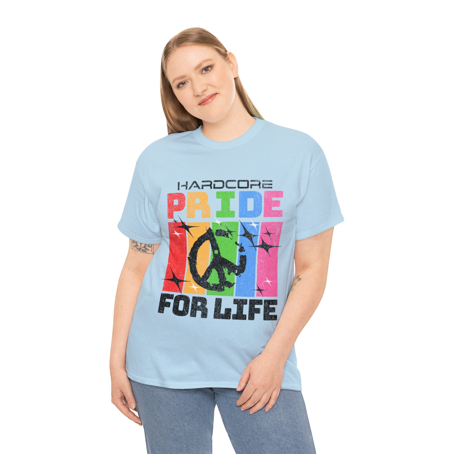 HARDCORE  - Unisex Cotton Tee - LGTBQ Gay Pride