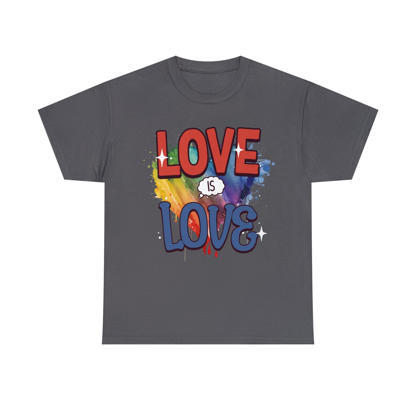 LOVE is LOVE - Unisex Cotton Tee - LGTBQ Gay Pride