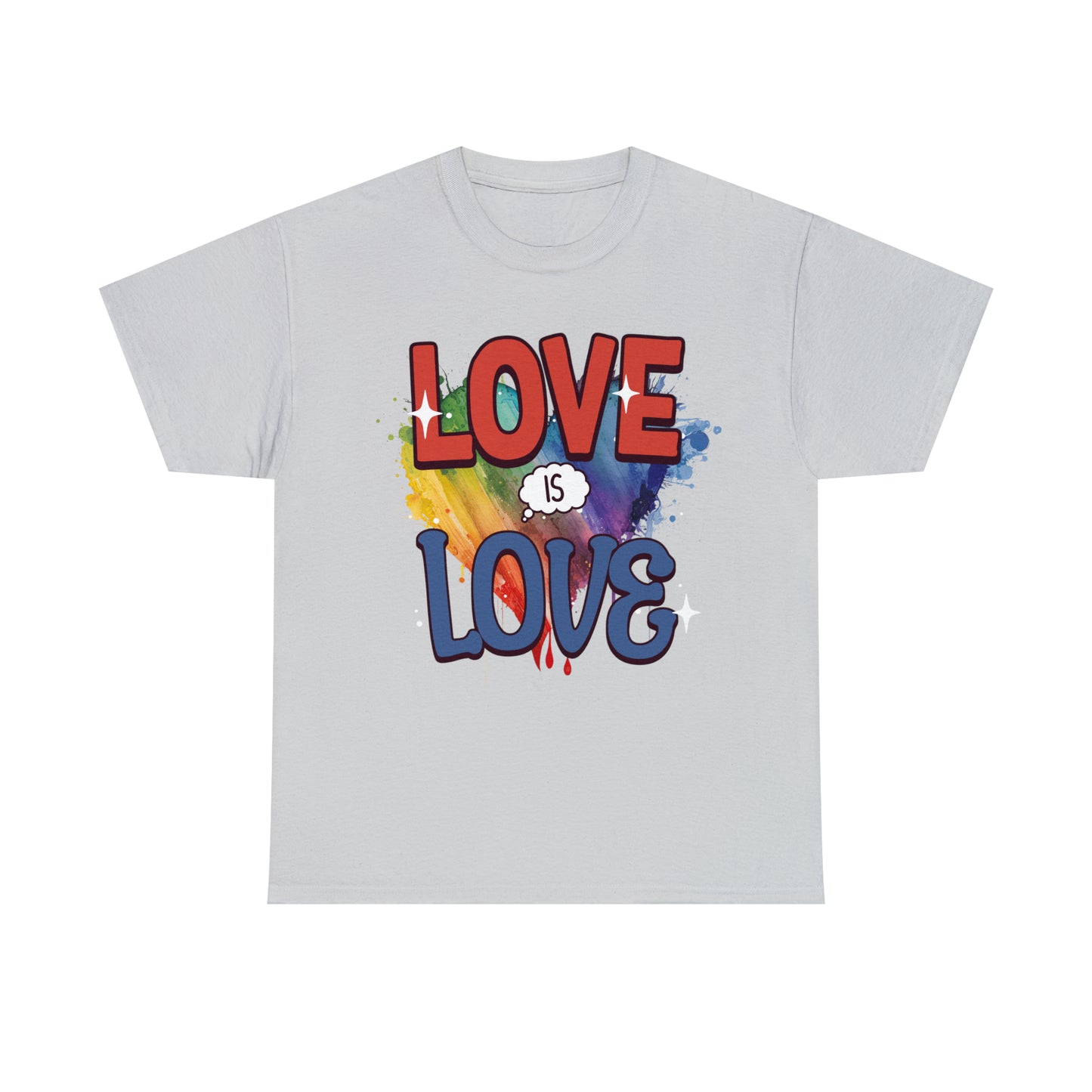 LOVE is LOVE - Unisex Cotton Tee - LGTBQ Gay Pride