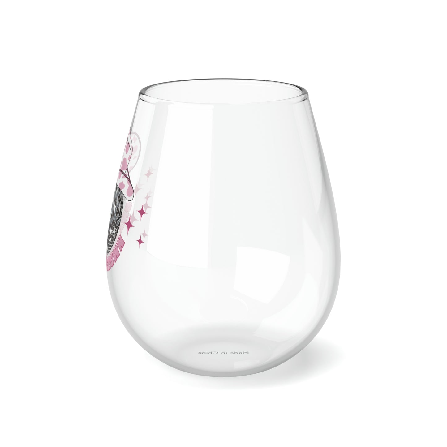Bachelorette Wine Glass, Bachelorette Gift, Bridesmaid Gift, One Last Hoedown