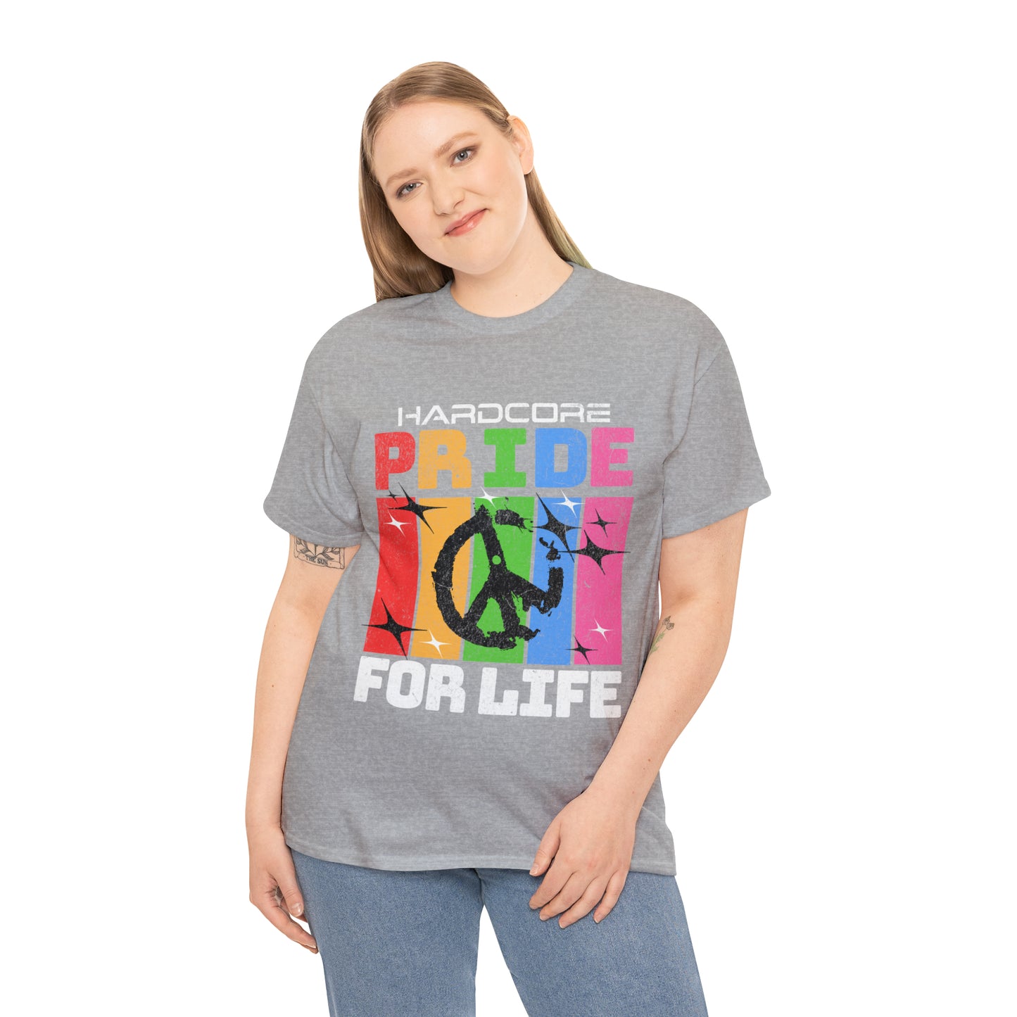 HARDCORE  - Unisex Cotton Tee - LGTBQ Gay Pride