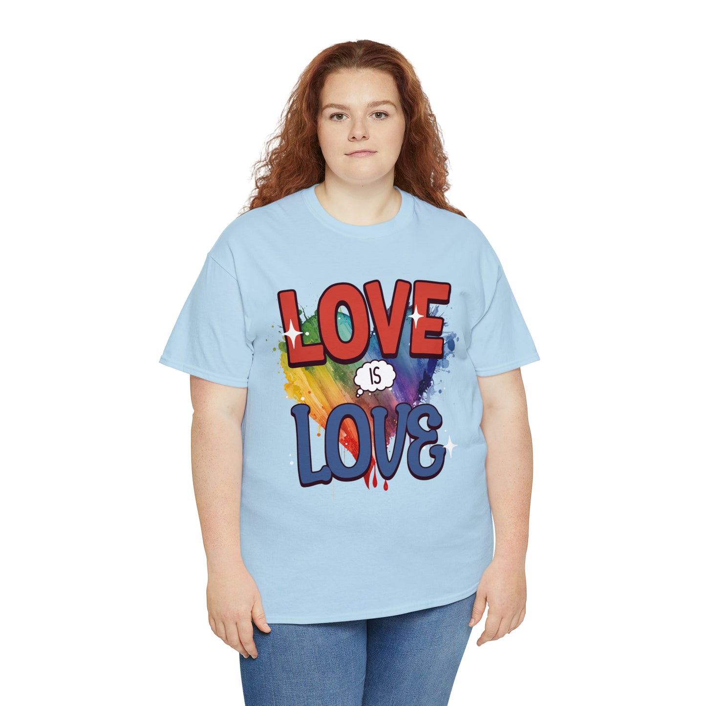 LOVE is LOVE - Unisex Cotton Tee - LGTBQ Gay Pride