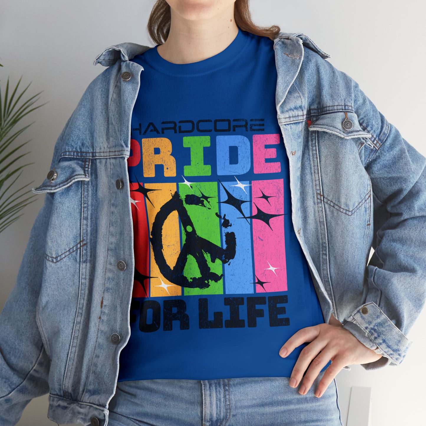 HARDCORE  - Unisex Cotton Tee - LGTBQ Gay Pride