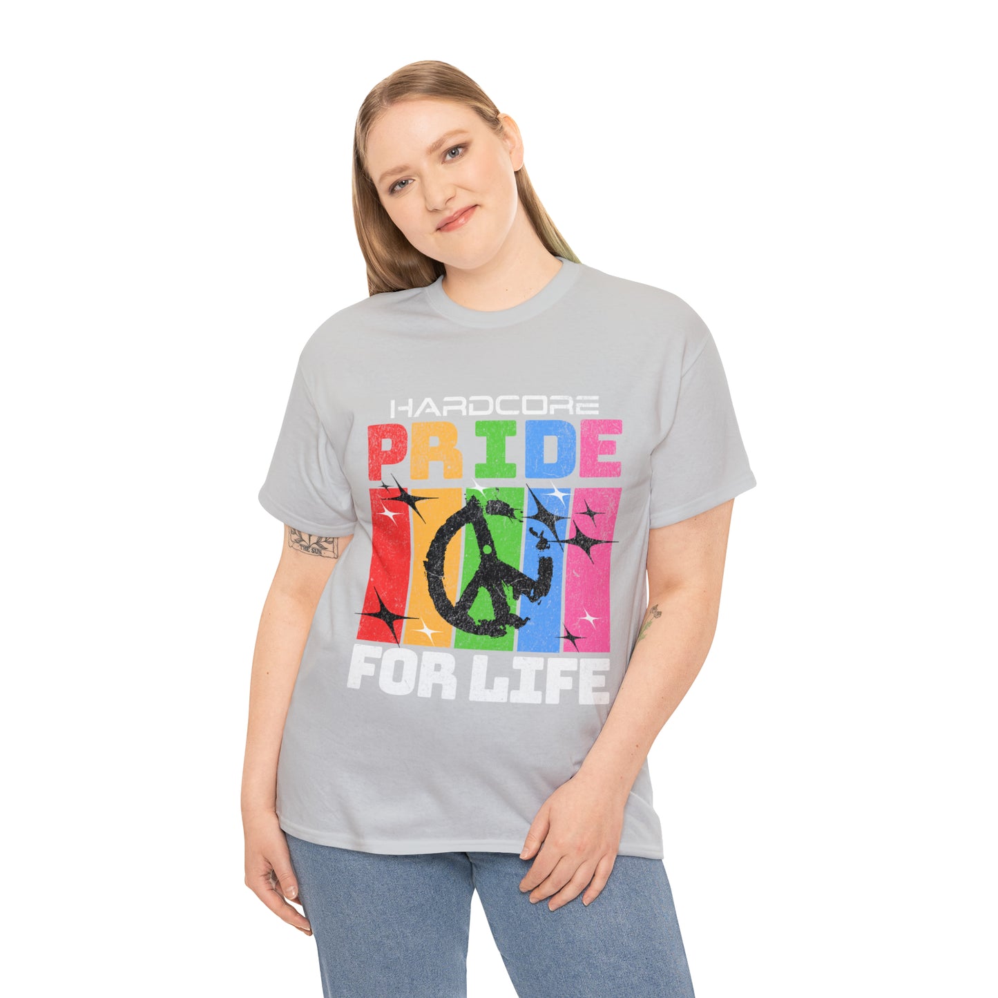 HARDCORE  - Unisex Cotton Tee - LGTBQ Gay Pride