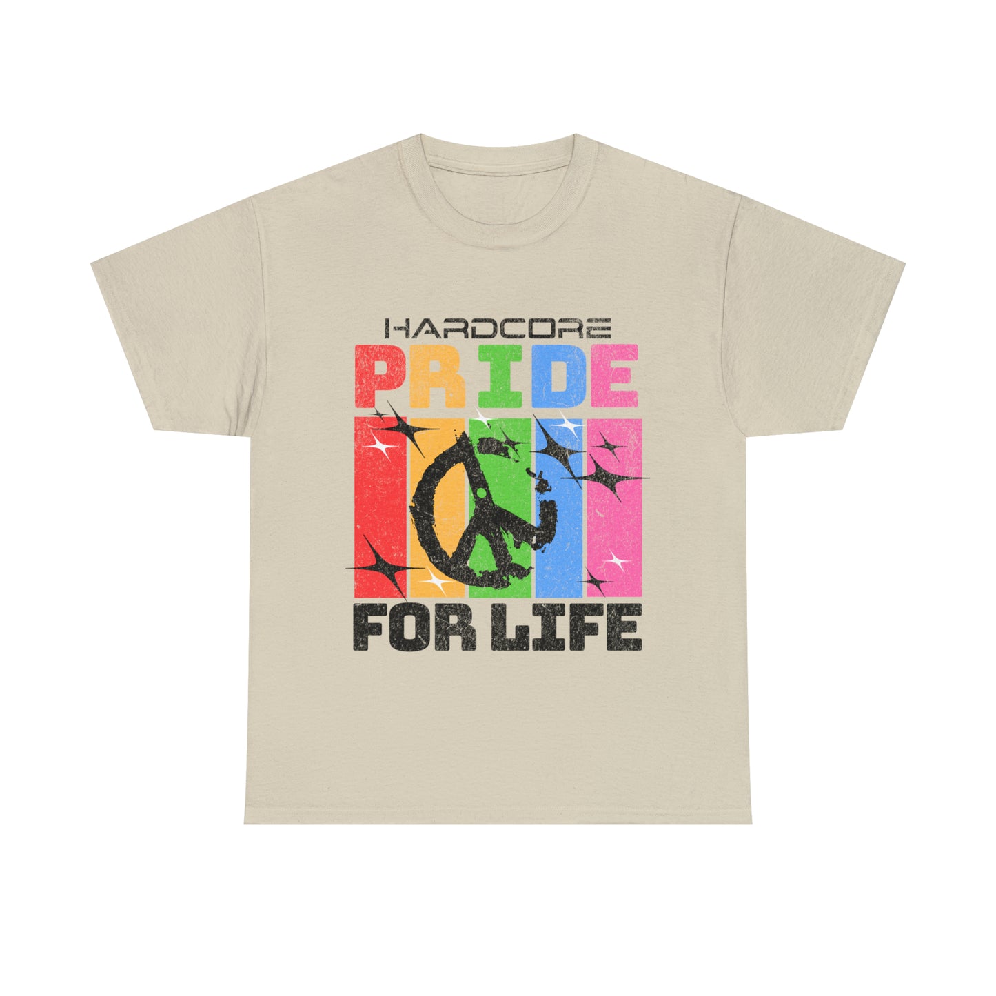 HARDCORE  - Unisex Cotton Tee - LGTBQ Gay Pride