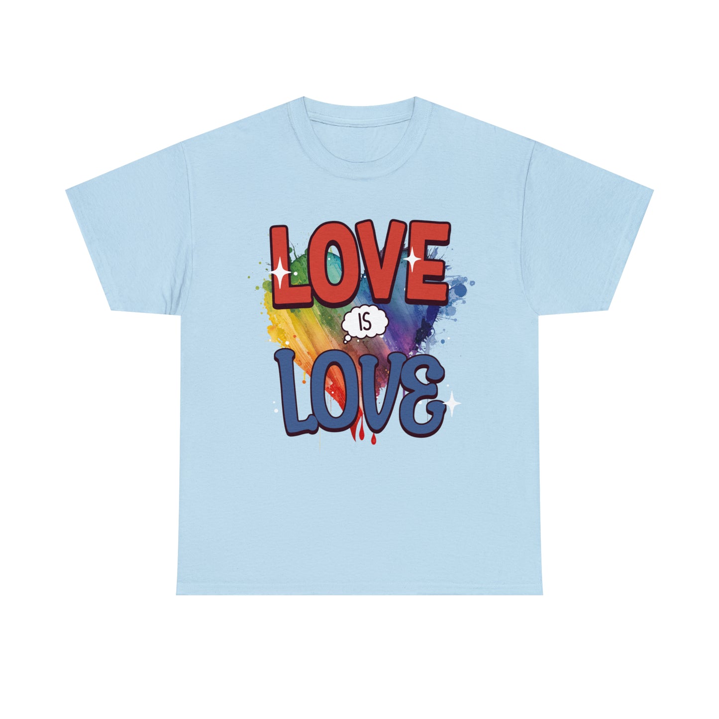 LOVE is LOVE - Unisex Cotton Tee - LGTBQ Gay Pride