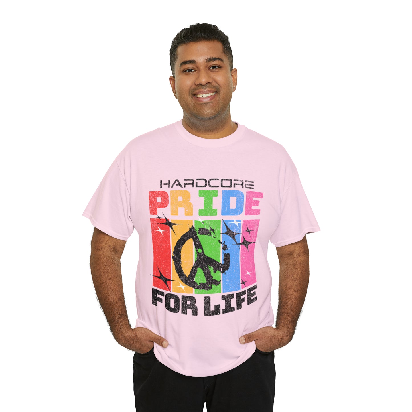 HARDCORE  - Unisex Cotton Tee - LGTBQ Gay Pride