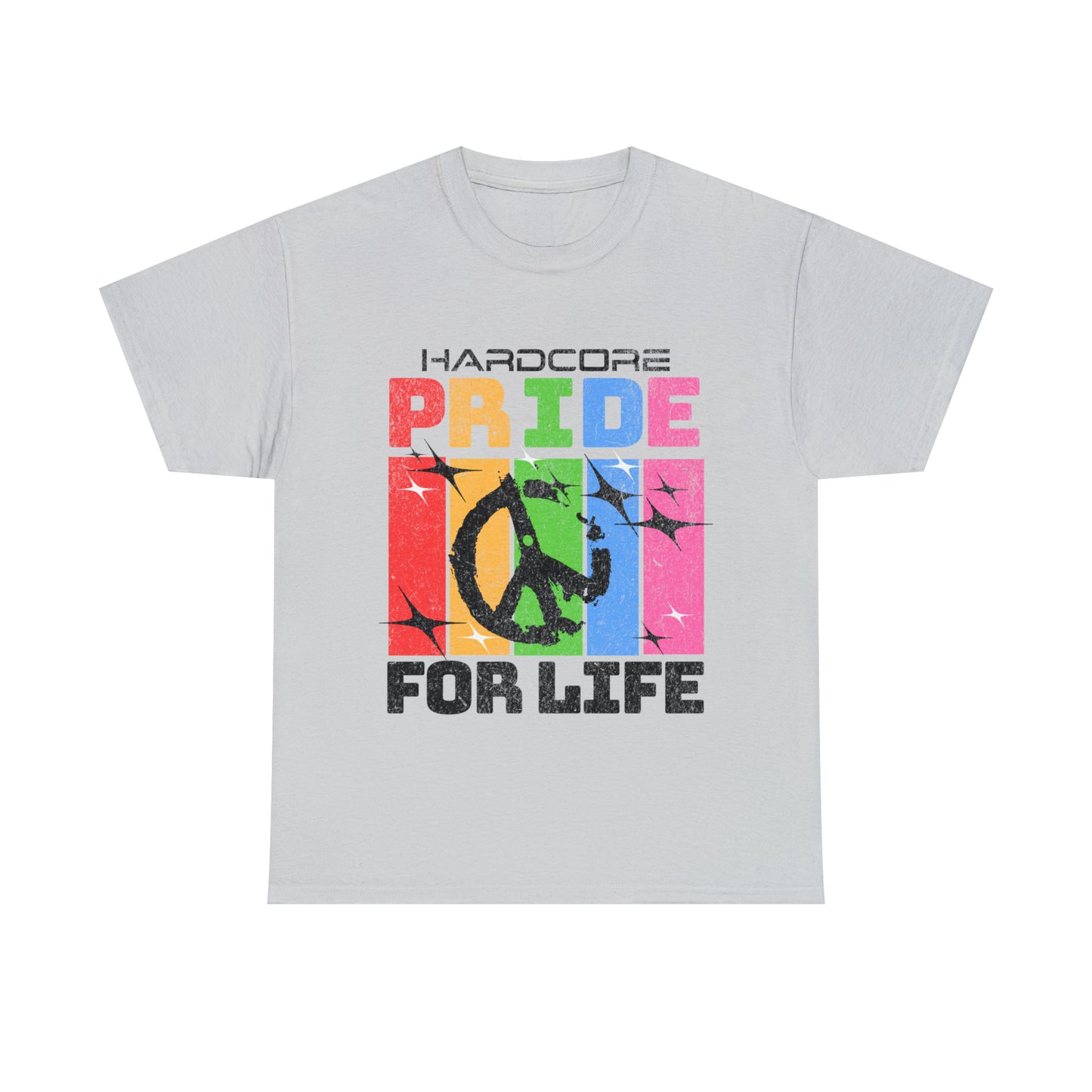 HARDCORE  - Unisex Cotton Tee - LGTBQ Gay Pride
