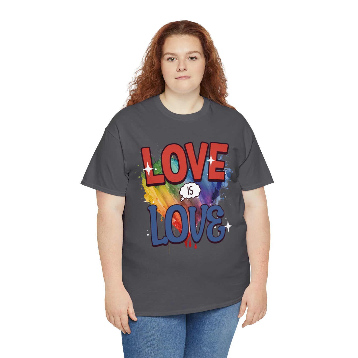 LOVE is LOVE - Unisex Cotton Tee - LGTBQ Gay Pride