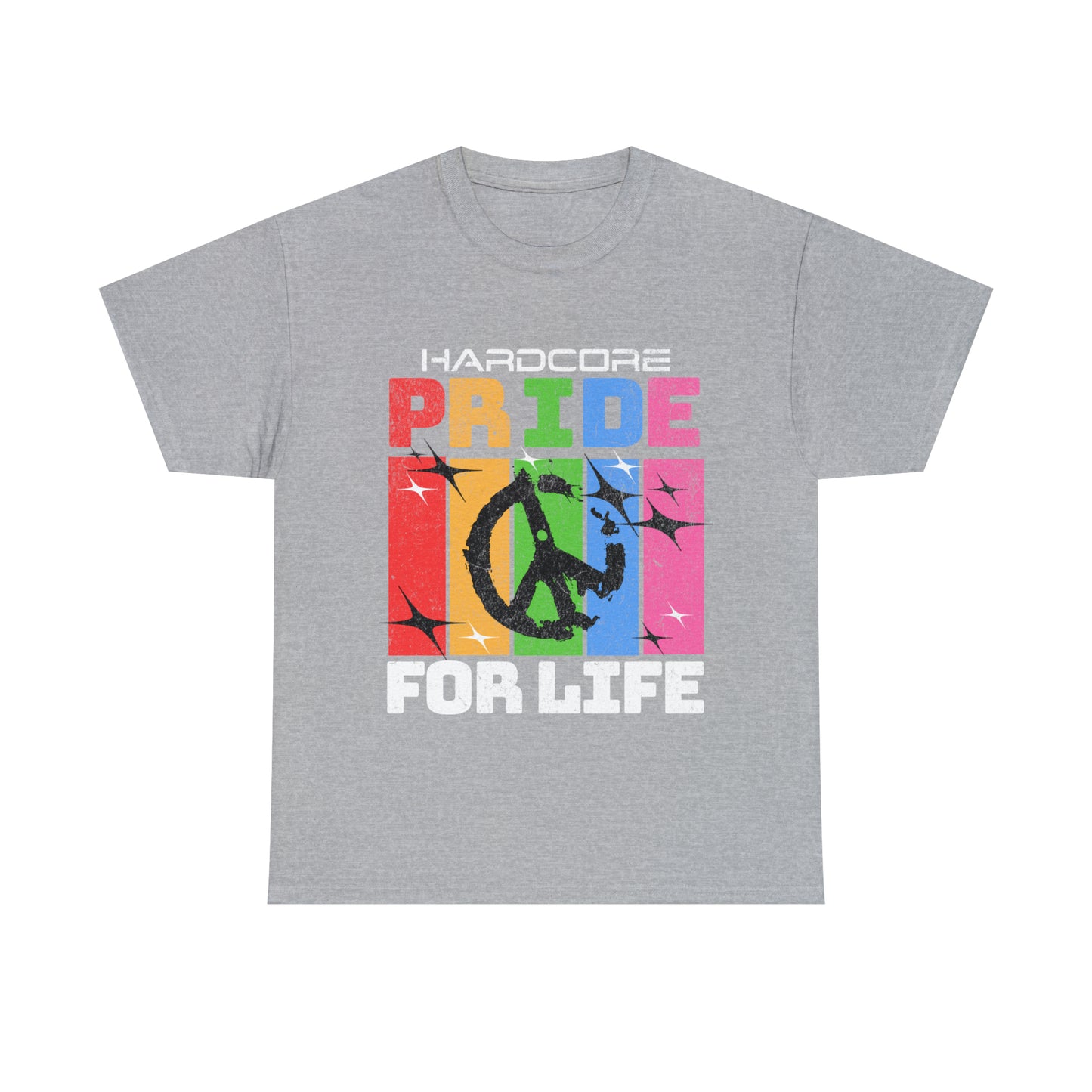 HARDCORE  - Unisex Cotton Tee - LGTBQ Gay Pride
