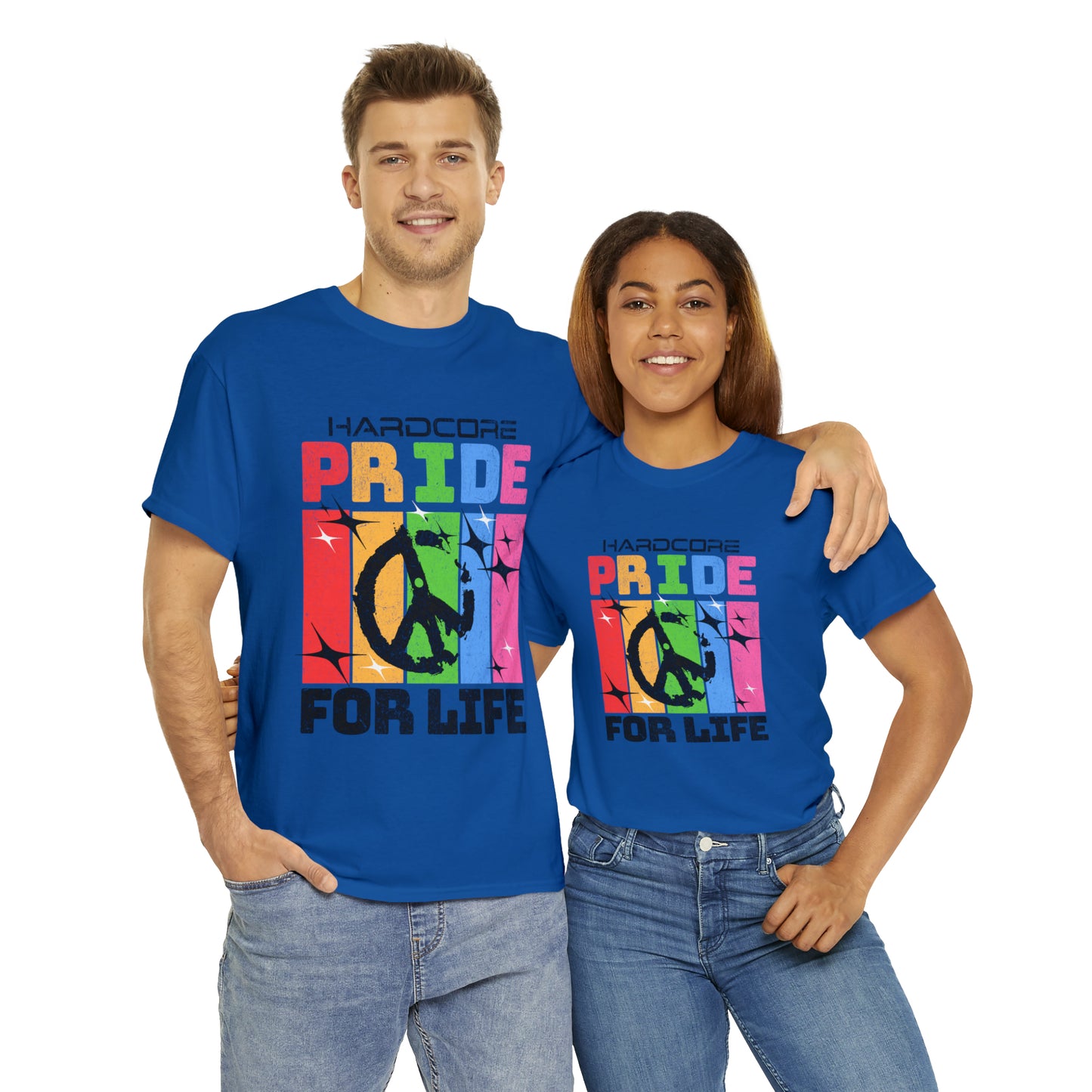 HARDCORE  - Unisex Cotton Tee - LGTBQ Gay Pride