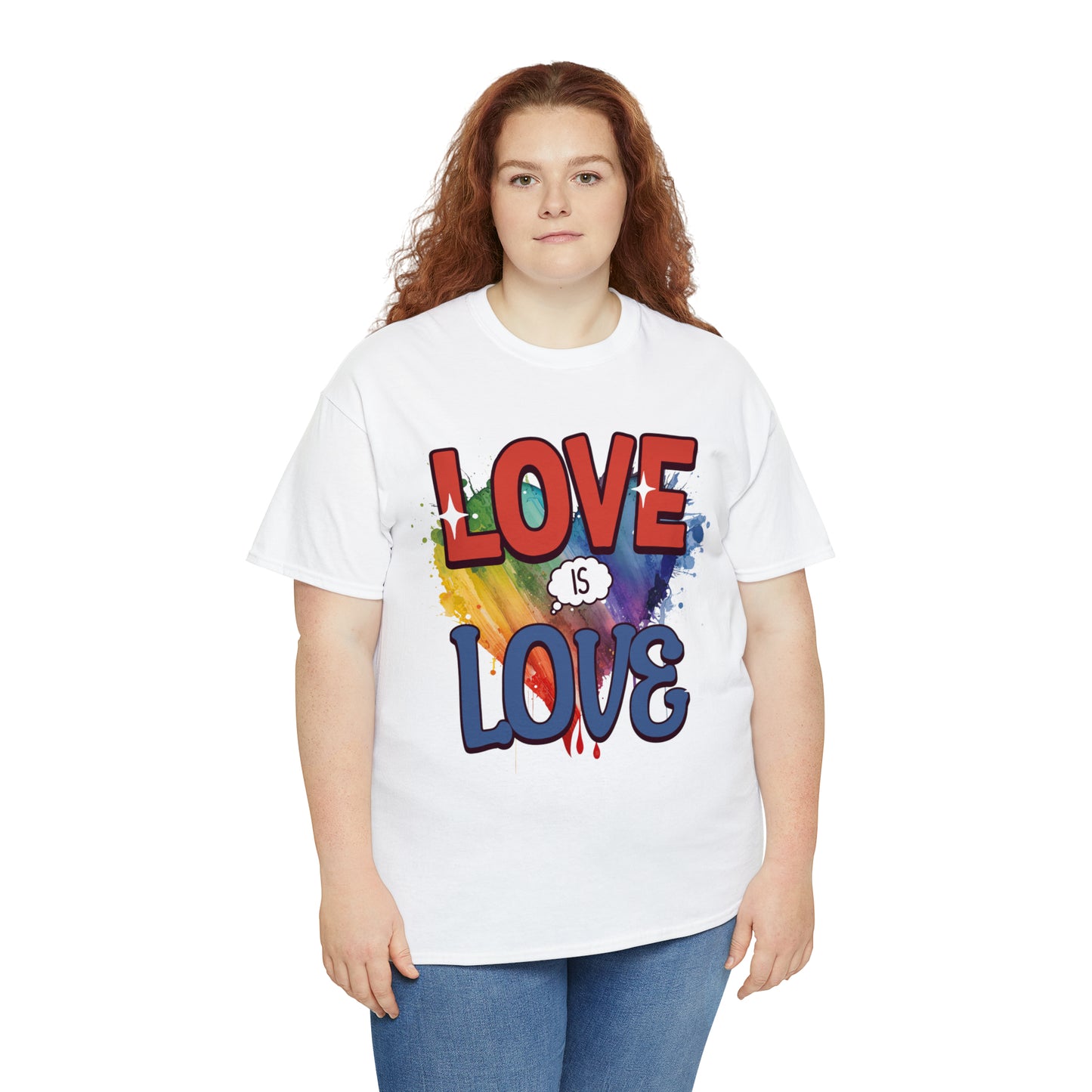 LOVE is LOVE - Unisex Cotton Tee - LGTBQ Gay Pride