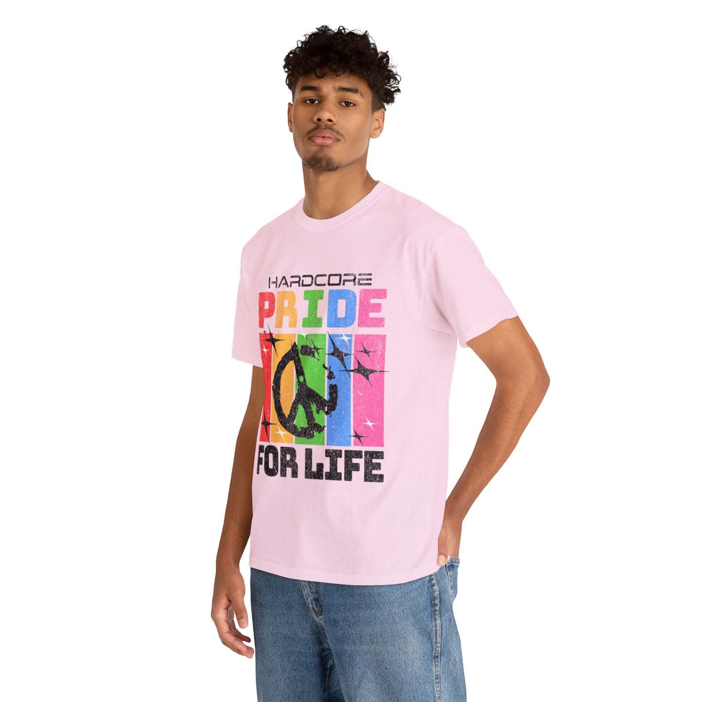 HARDCORE  - Unisex Cotton Tee - LGTBQ Gay Pride