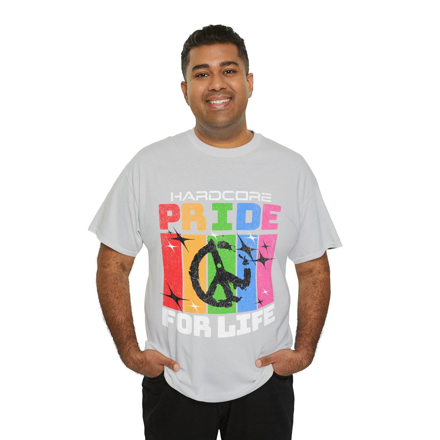 HARDCORE  - Unisex Cotton Tee - LGTBQ Gay Pride