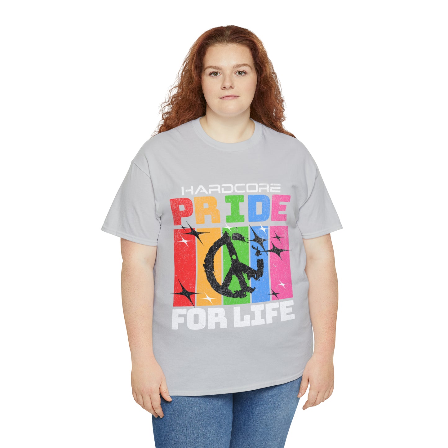 HARDCORE  - Unisex Cotton Tee - LGTBQ Gay Pride