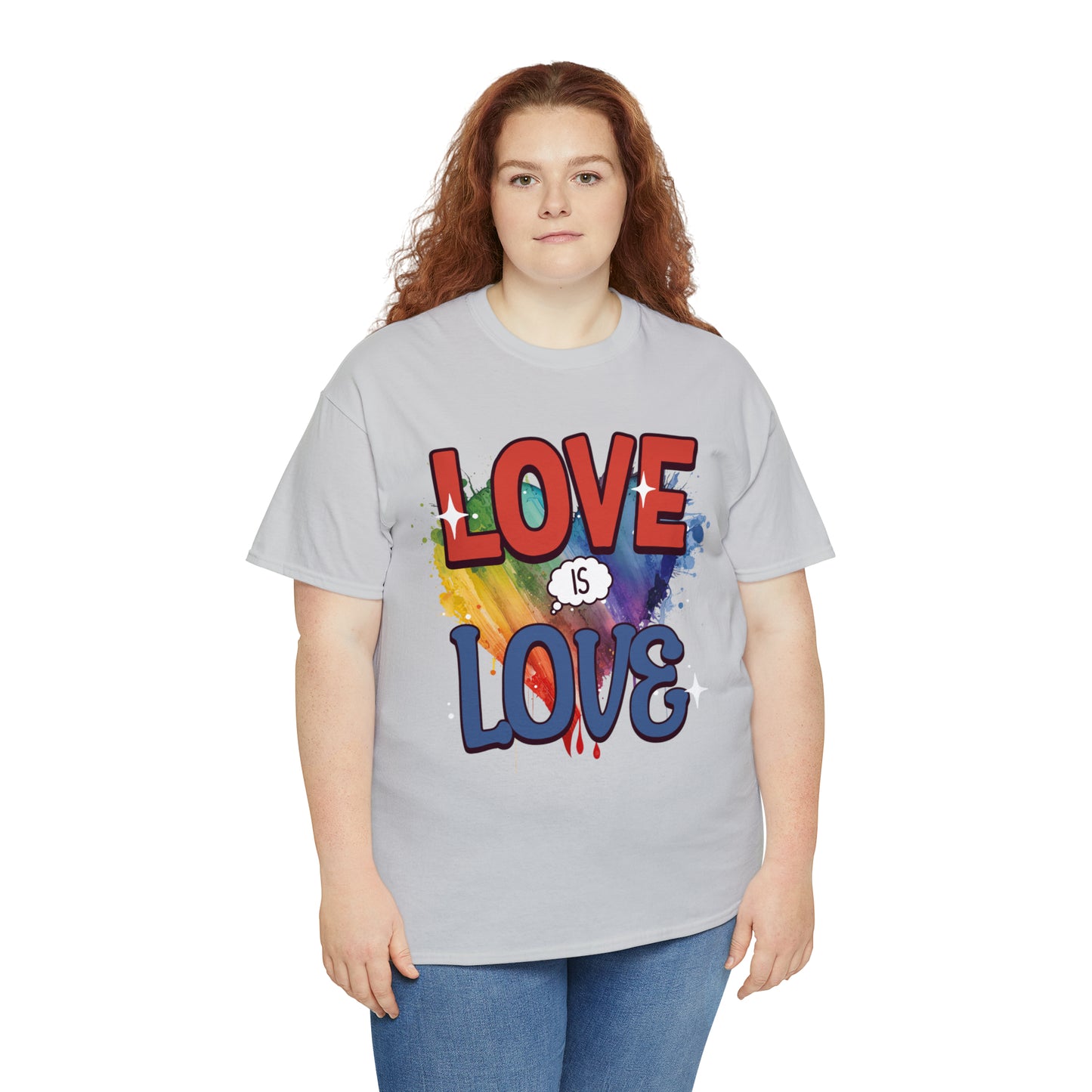 LOVE is LOVE - Unisex Cotton Tee - LGTBQ Gay Pride