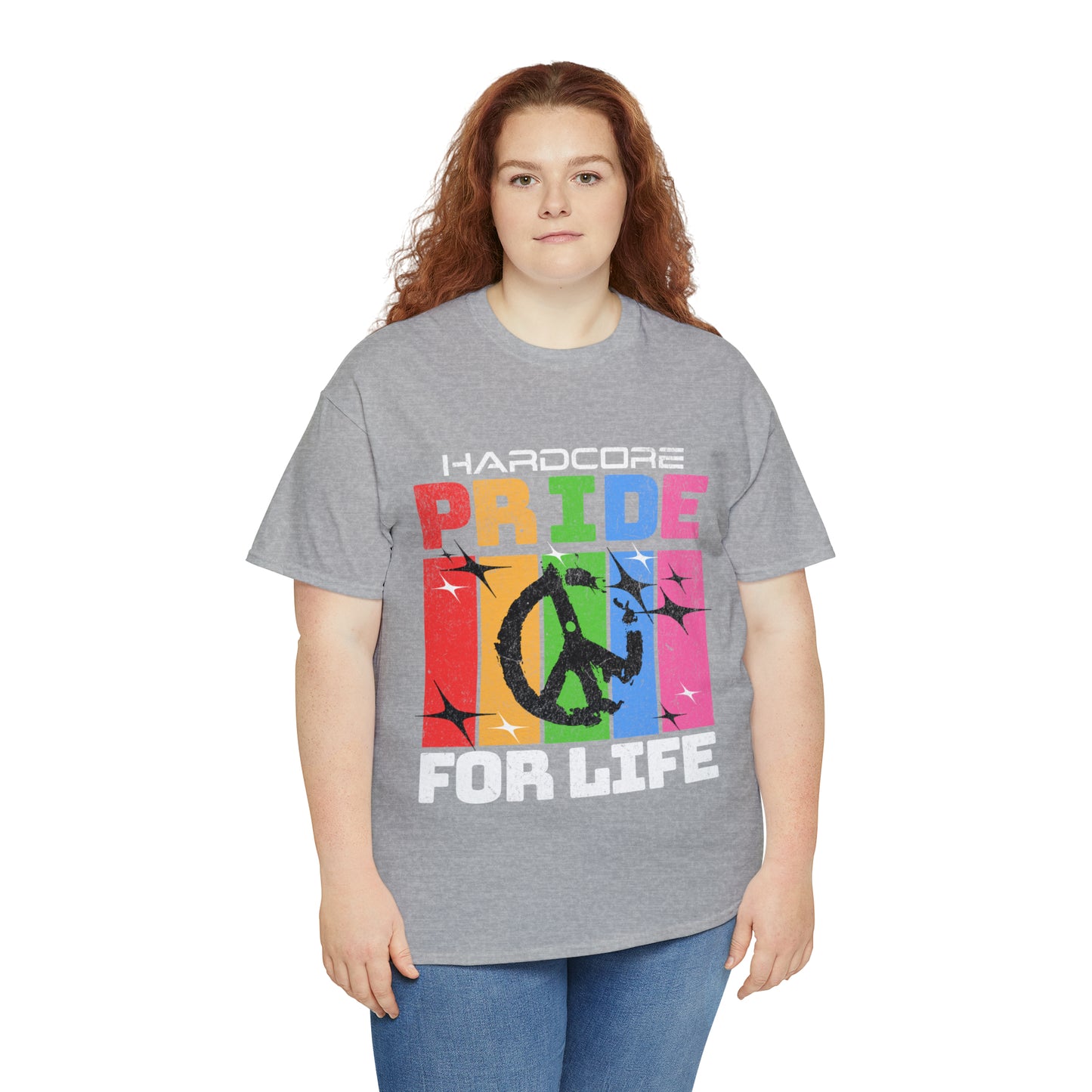 HARDCORE  - Unisex Cotton Tee - LGTBQ Gay Pride