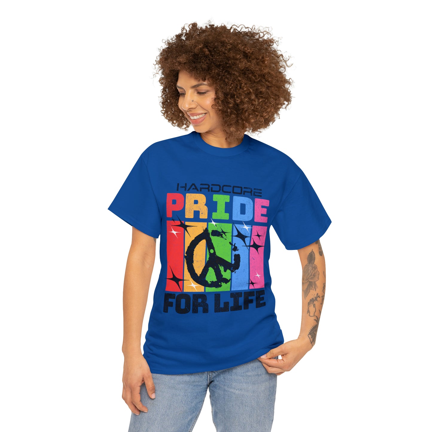 HARDCORE  - Unisex Cotton Tee - LGTBQ Gay Pride