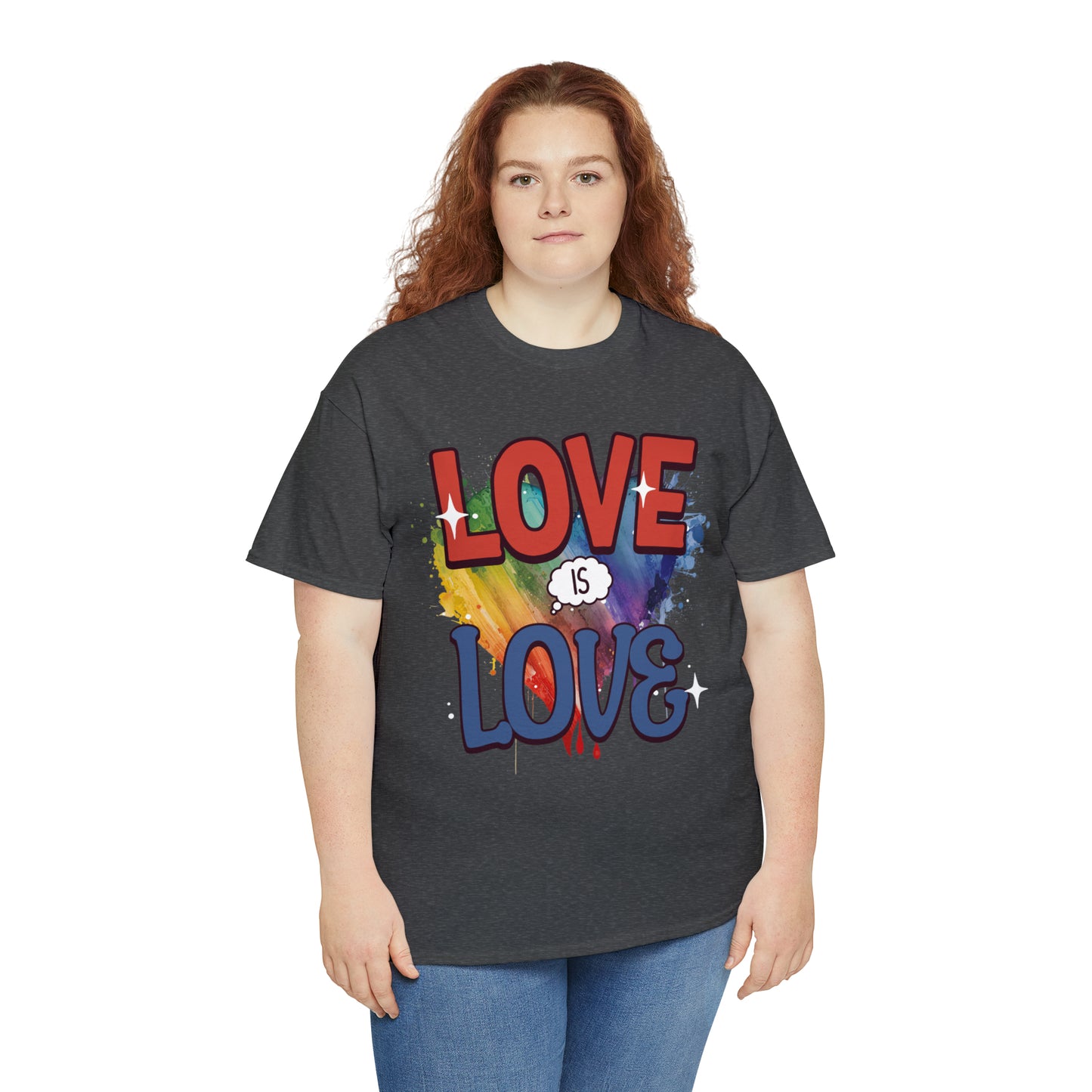 LOVE is LOVE - Unisex Cotton Tee - LGTBQ Gay Pride