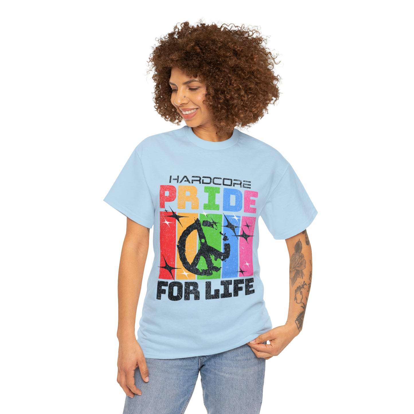 HARDCORE  - Unisex Cotton Tee - LGTBQ Gay Pride