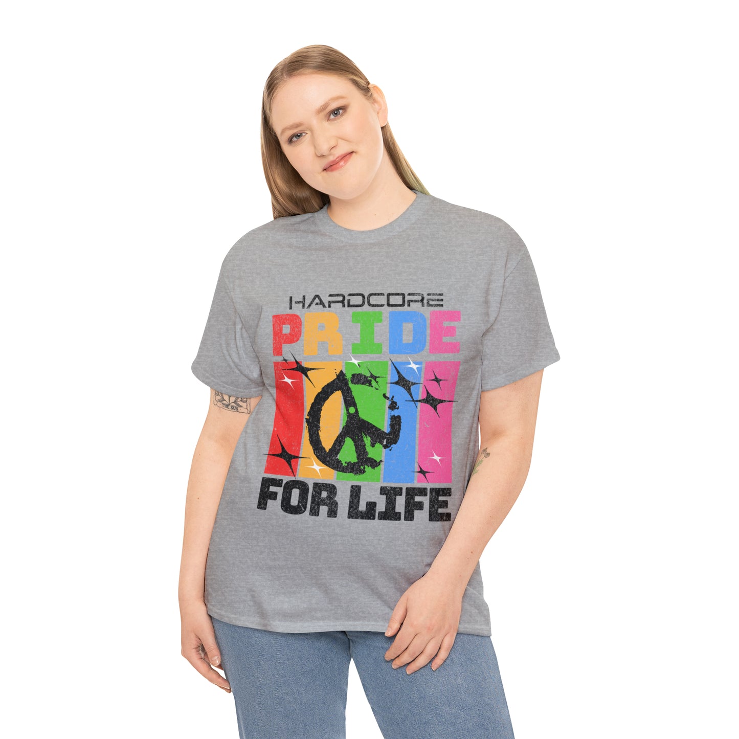 HARDCORE  - Unisex Cotton Tee - LGTBQ Gay Pride