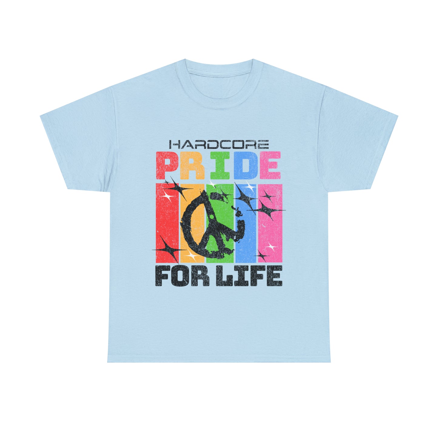 HARDCORE  - Unisex Cotton Tee - LGTBQ Gay Pride