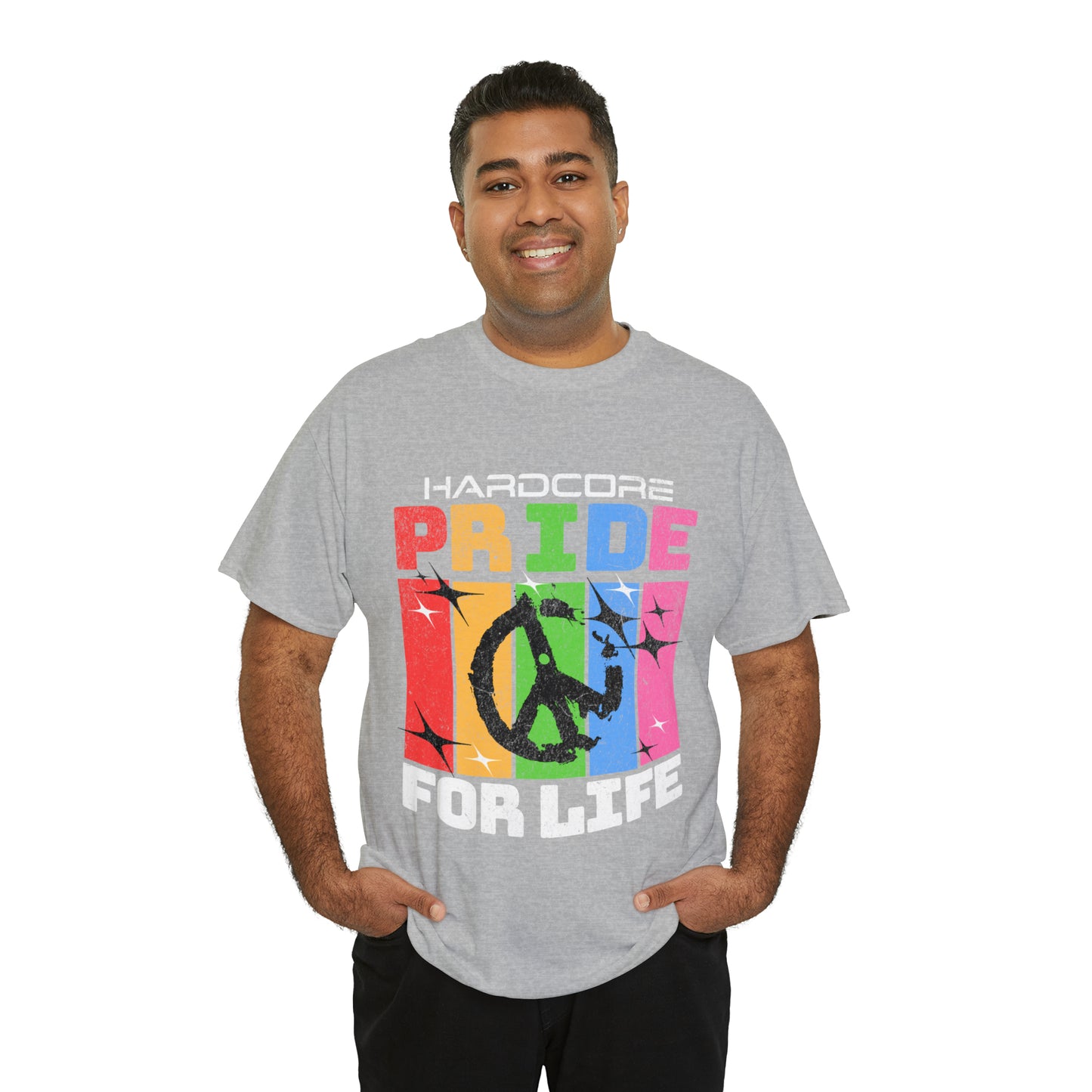 HARDCORE  - Unisex Cotton Tee - LGTBQ Gay Pride