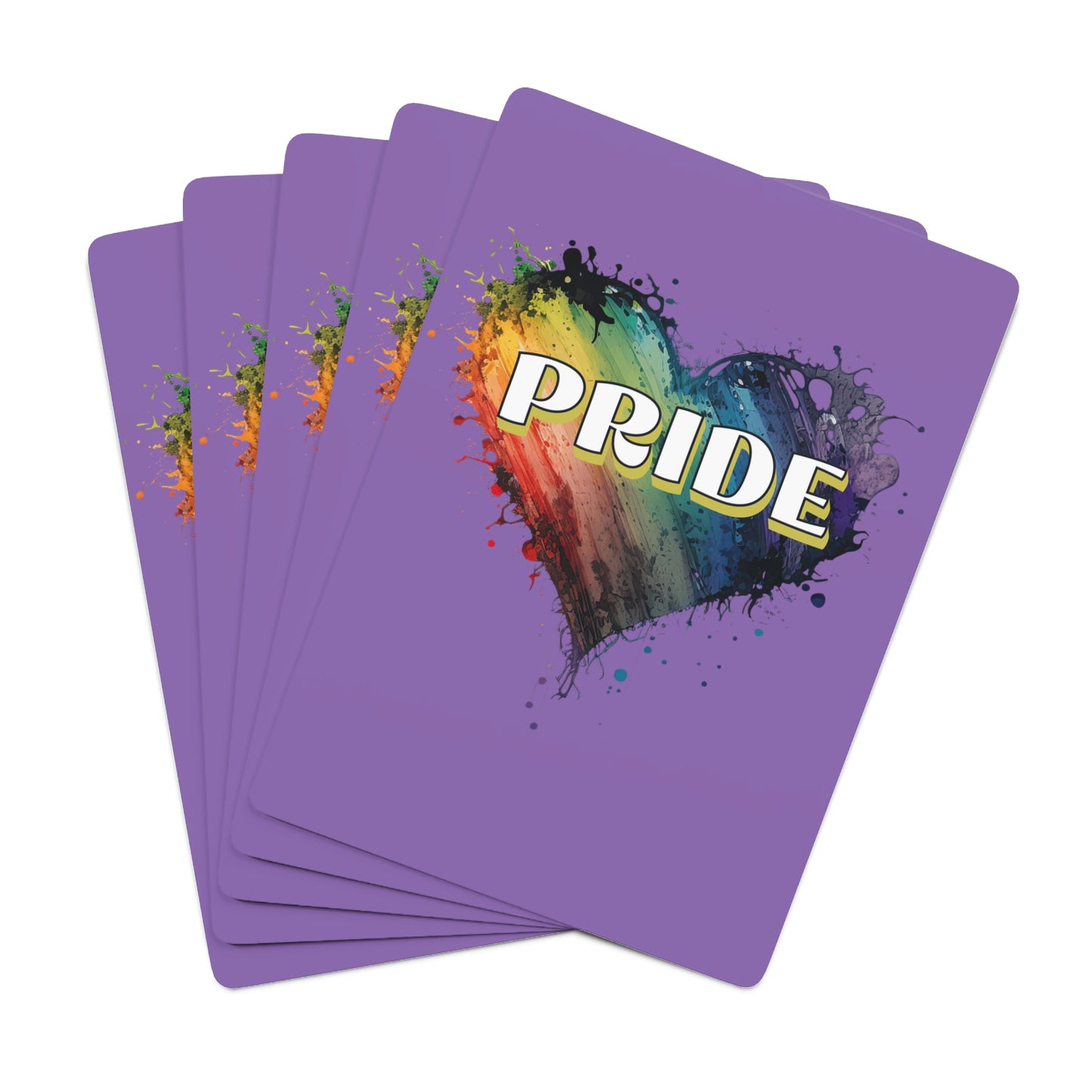 Gay PRIDE LGTBQ - Custom Poker Cards