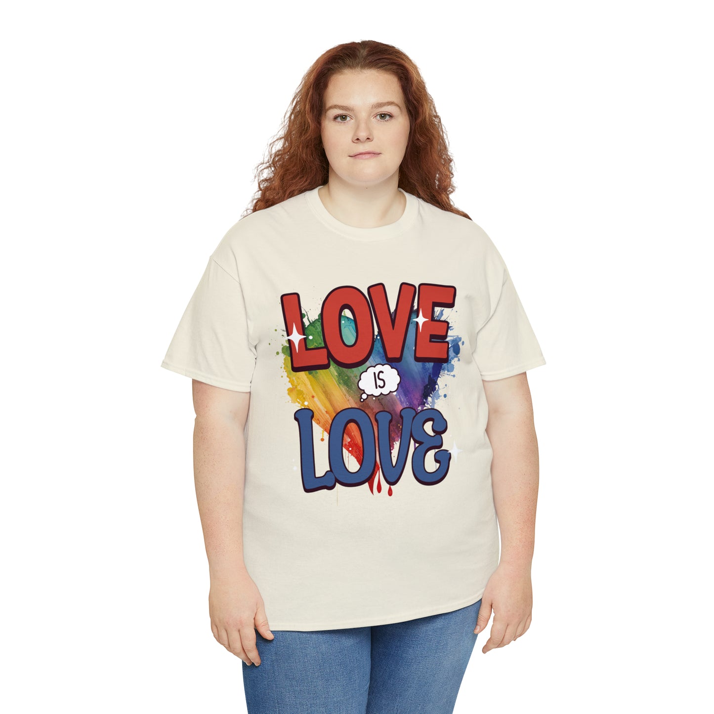 LOVE is LOVE - Unisex Cotton Tee - LGTBQ Gay Pride
