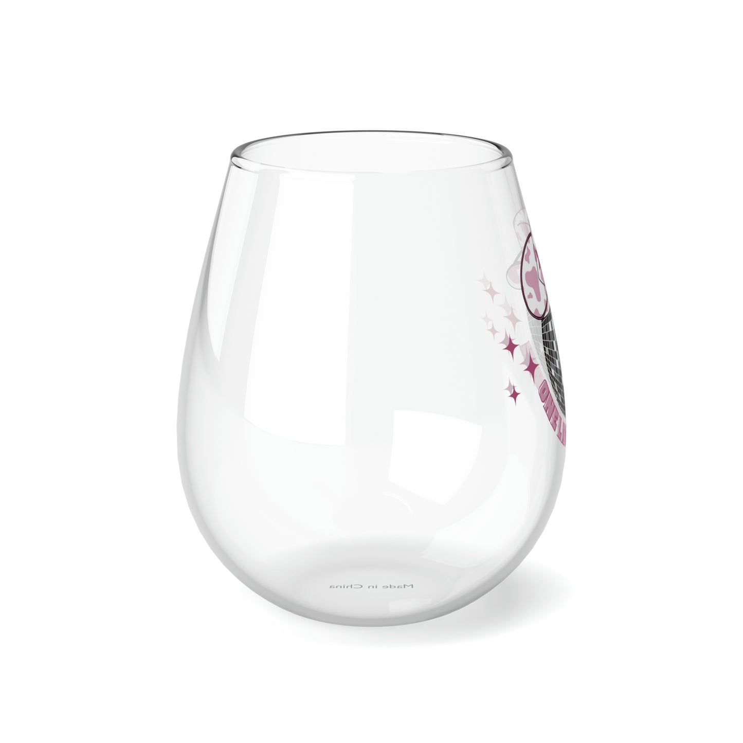Bachelorette Wine Glass, Bachelorette Gift, Bridesmaid Gift, One Last Hoedown