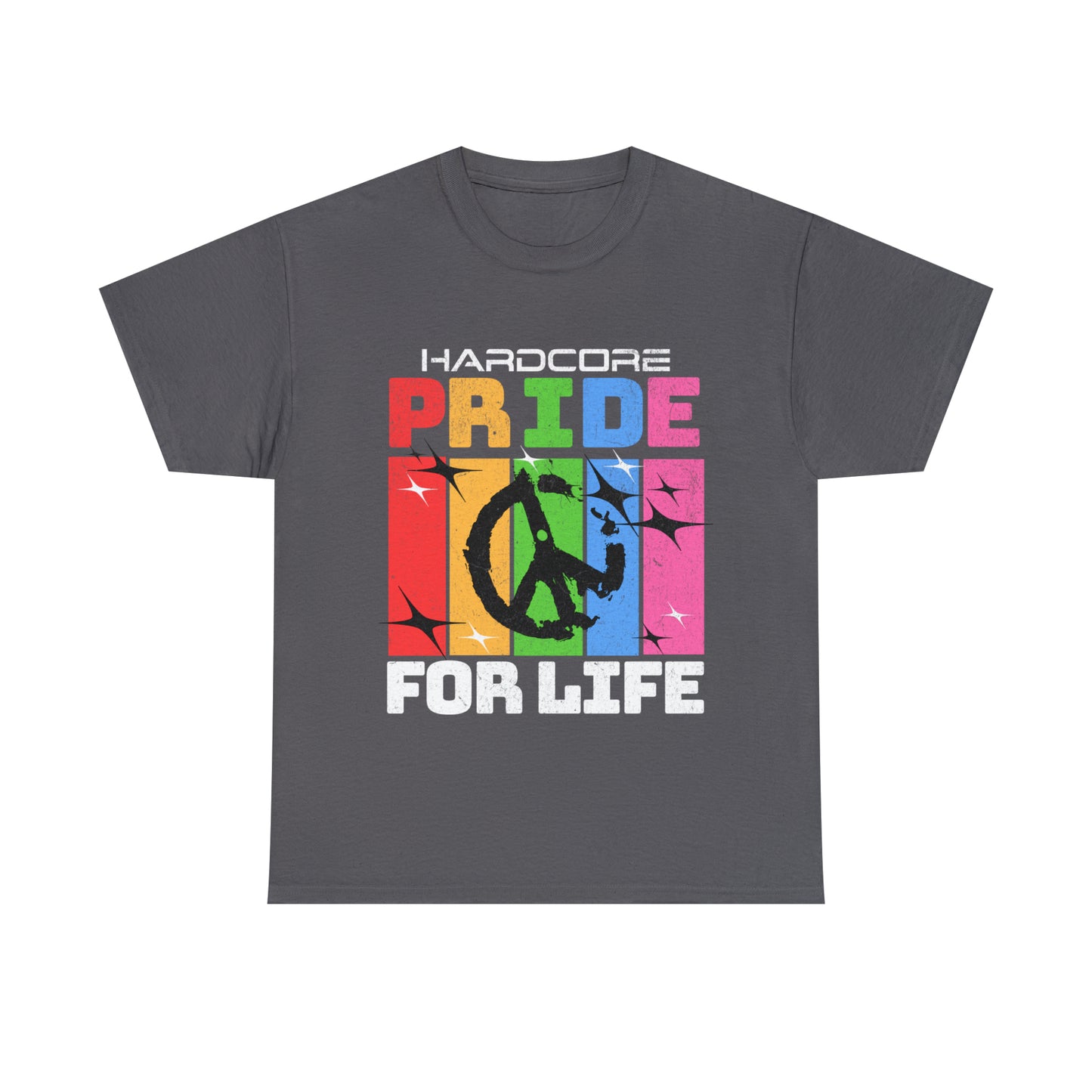 HARDCORE  - Unisex Cotton Tee - LGTBQ Gay Pride