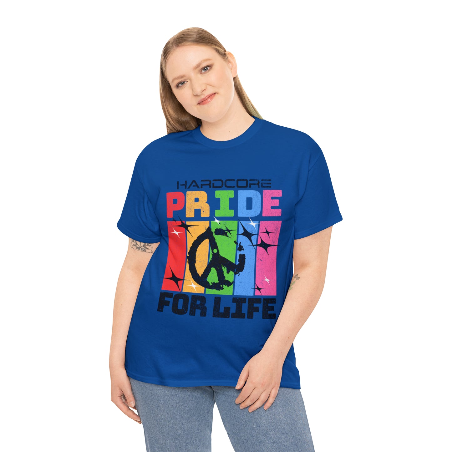 HARDCORE  - Unisex Cotton Tee - LGTBQ Gay Pride