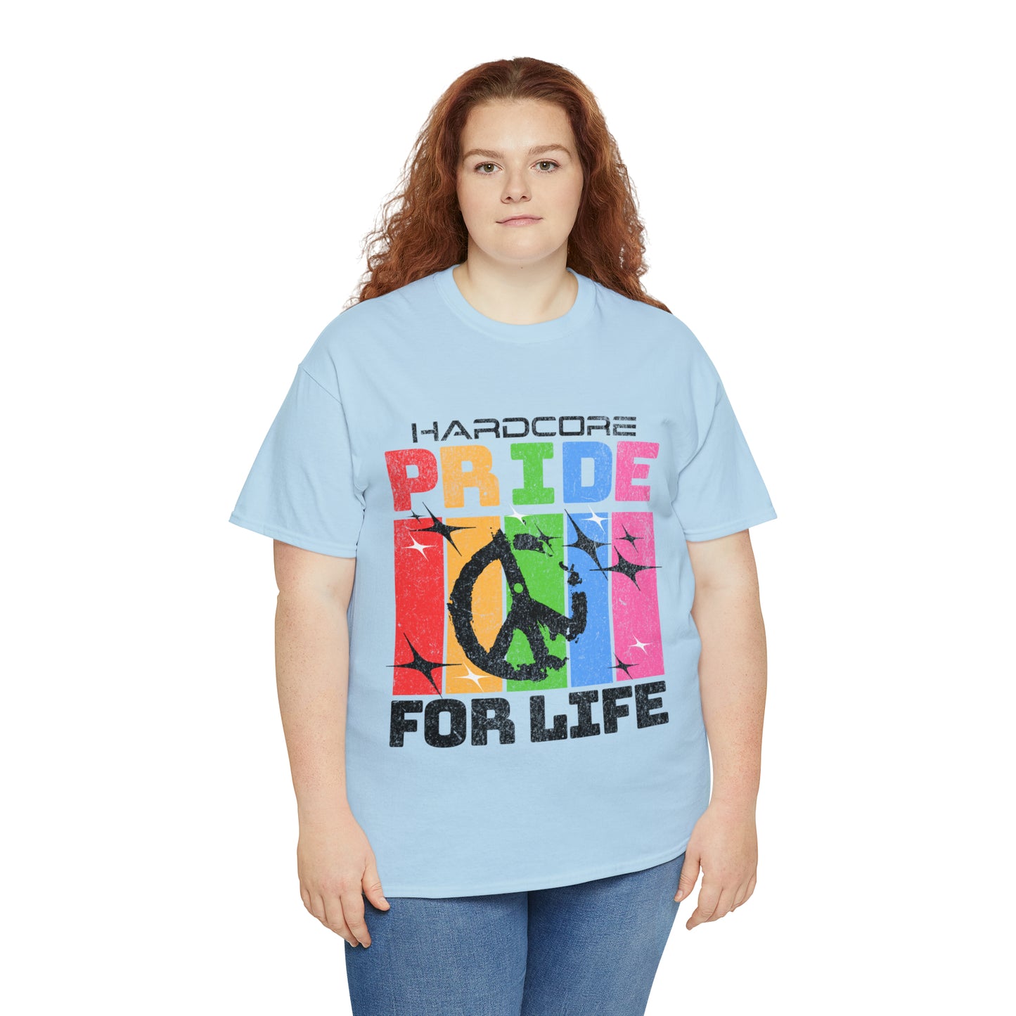 HARDCORE  - Unisex Cotton Tee - LGTBQ Gay Pride