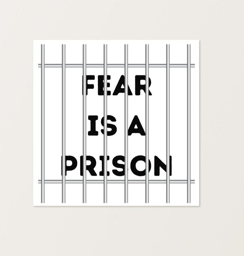 FEAR IS A PRISON Poster