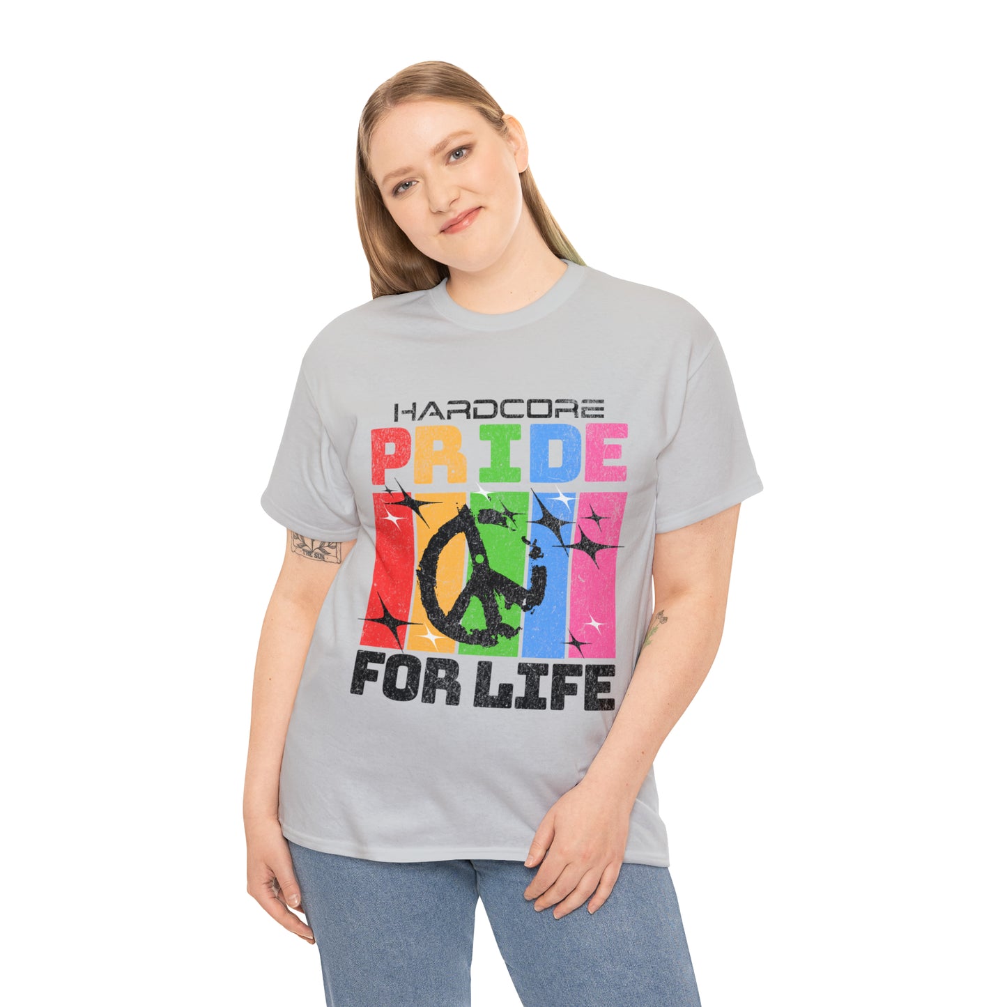 HARDCORE  - Unisex Cotton Tee - LGTBQ Gay Pride