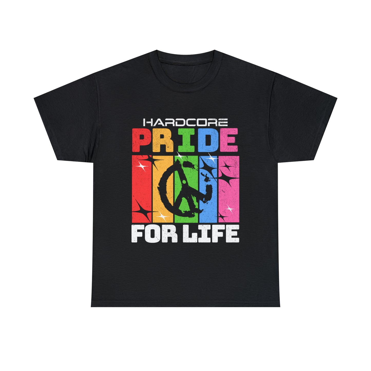 HARDCORE  - Unisex Cotton Tee - LGTBQ Gay Pride