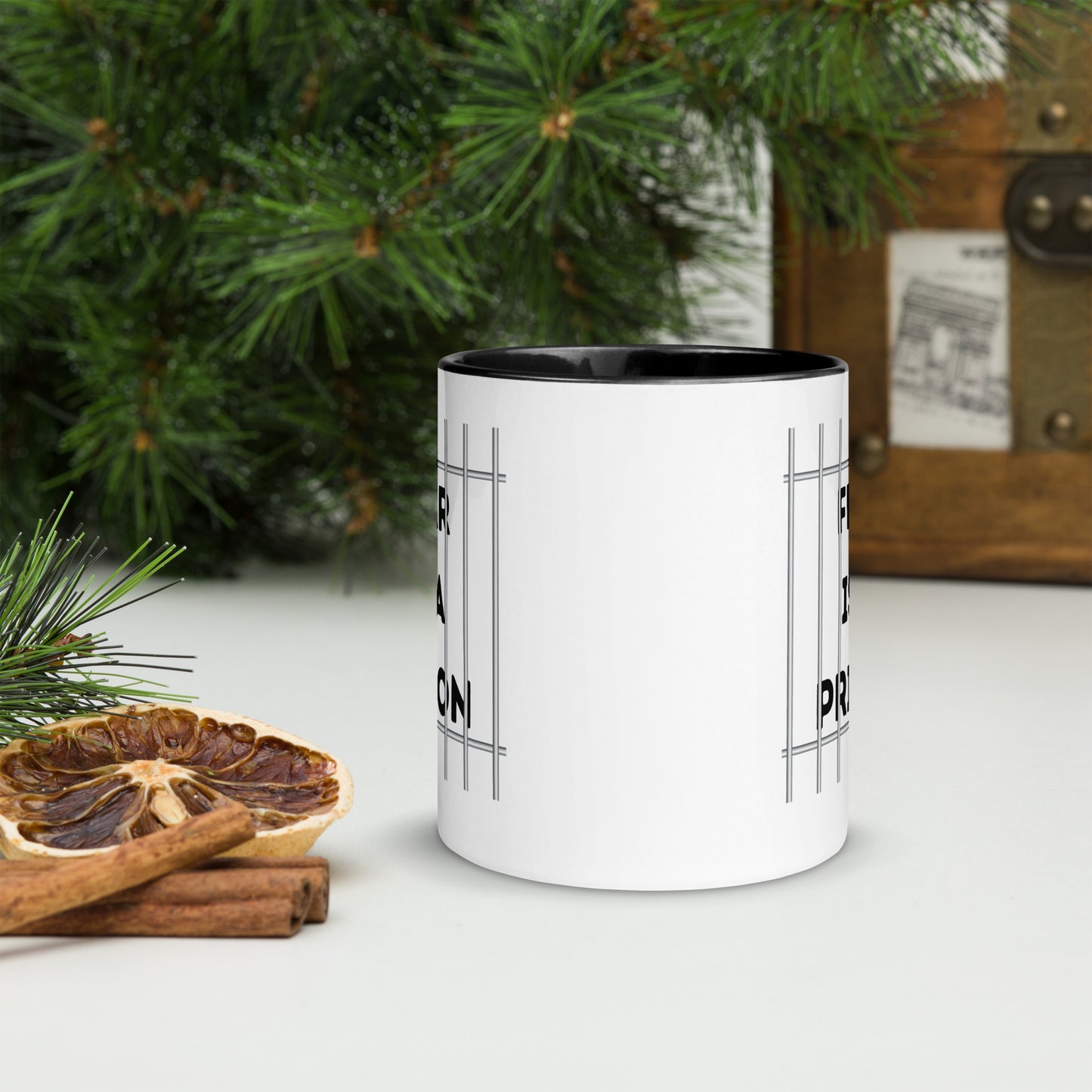 FEAR IS A PRISON - GRAPHIC Mug