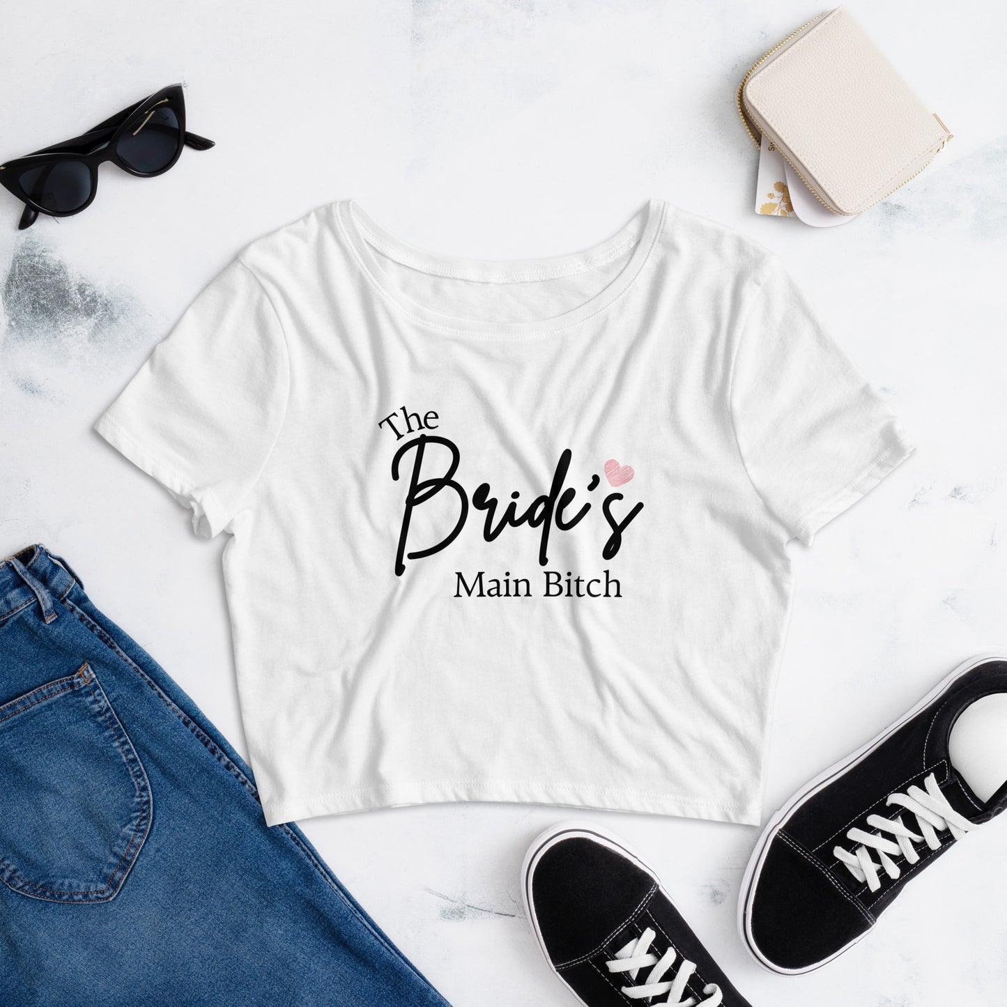 Maid of Honor, Bachelorette Women’s Crop Tee